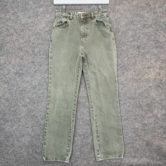 ROLLA'S Denim - Rolla's Dusters High Rise Jeans Womens US 26 Denim Pants Dusters Sage Green